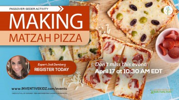 Making Matzah Pizza